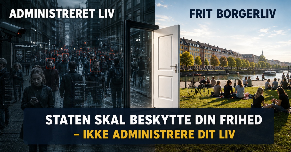 Kameraovervågning, ansigtsgenkendelse og et frit dansk byliv