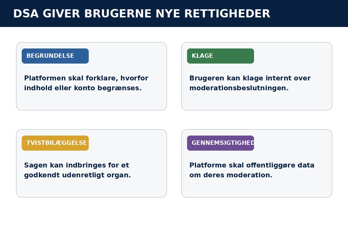 Brugerrettigheder efter Digital Services Act